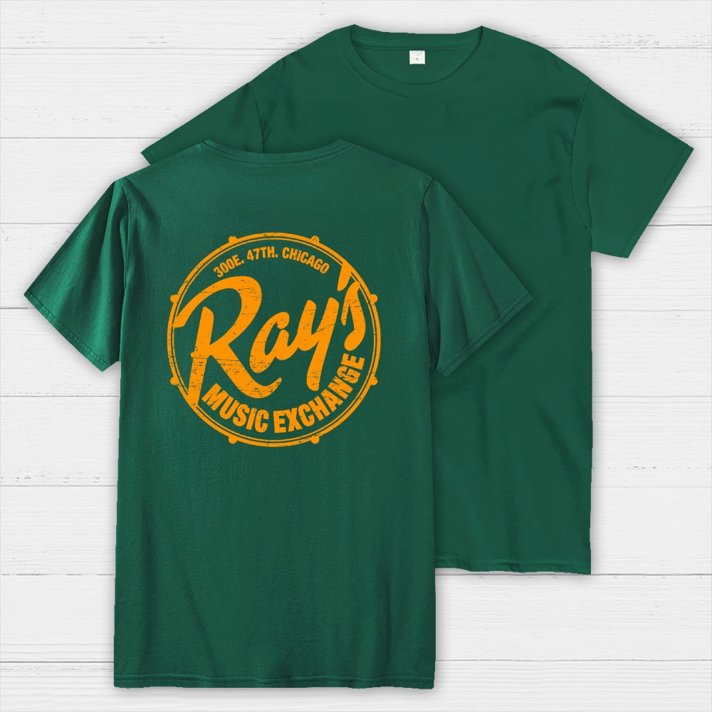 Ray’s Music Exchange Unisex Front And Back Printing Geek T-Shirt