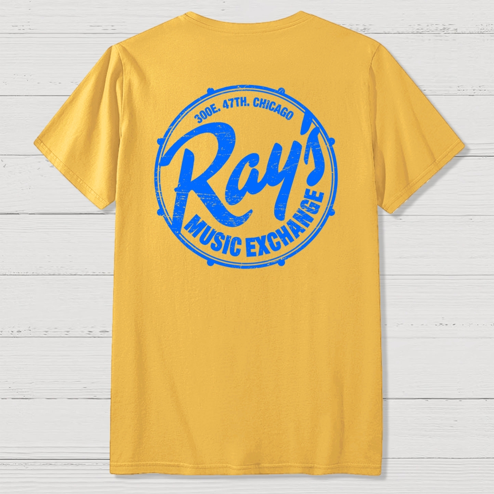 Ray’s Music Exchange Unisex Front And Back Printing Geek T-Shirt