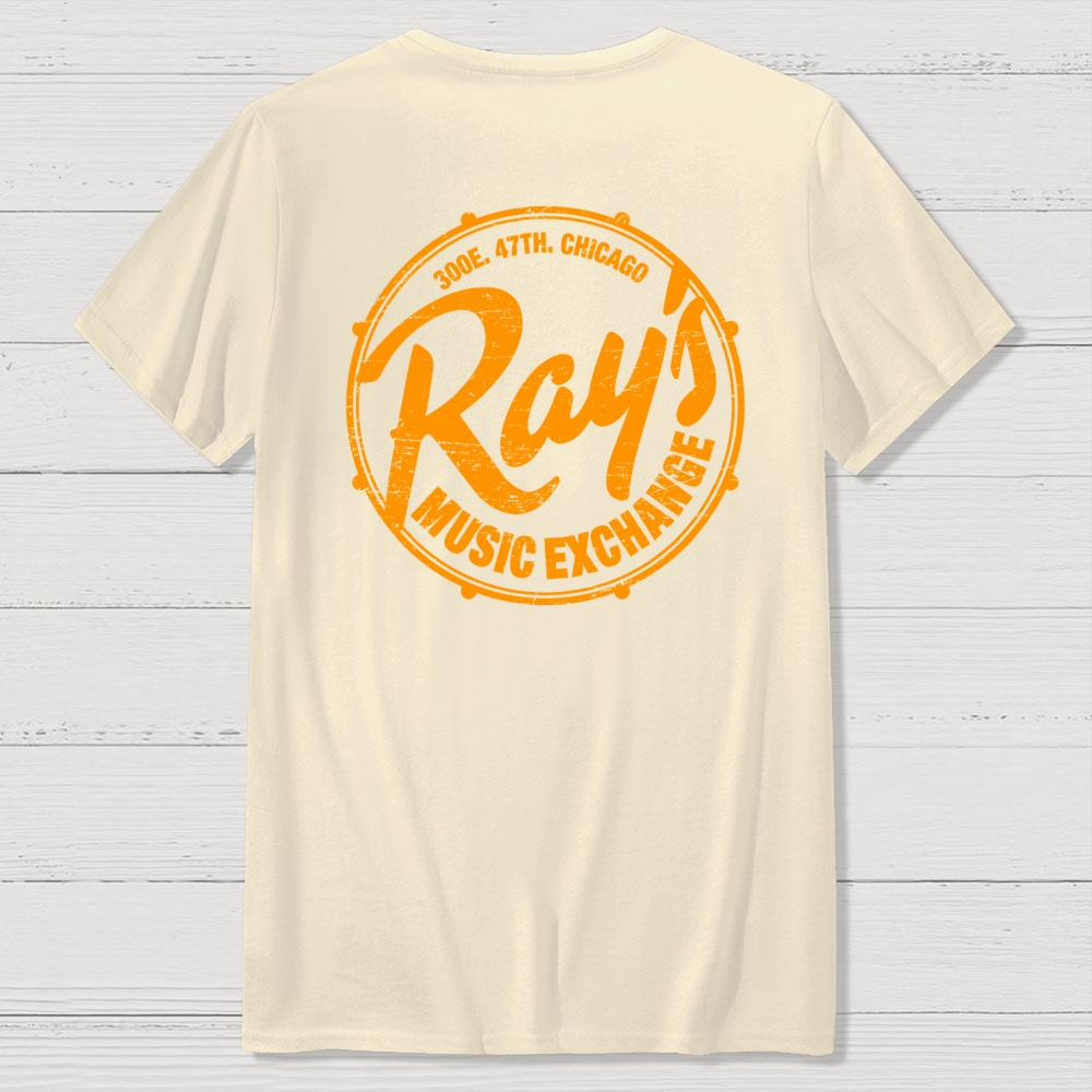 Ray’s Music Exchange Unisex Front And Back Printing Geek T-Shirt