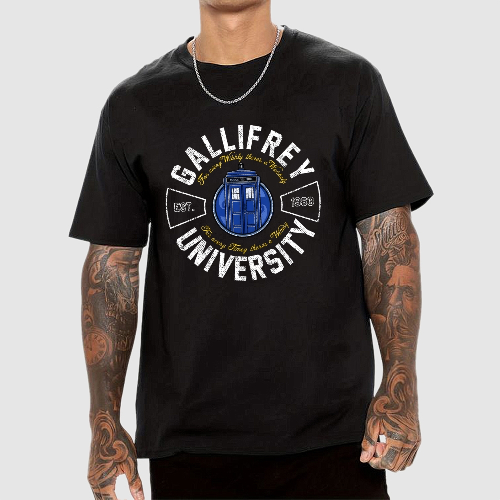 Gallifrey University Geek T-Shirt