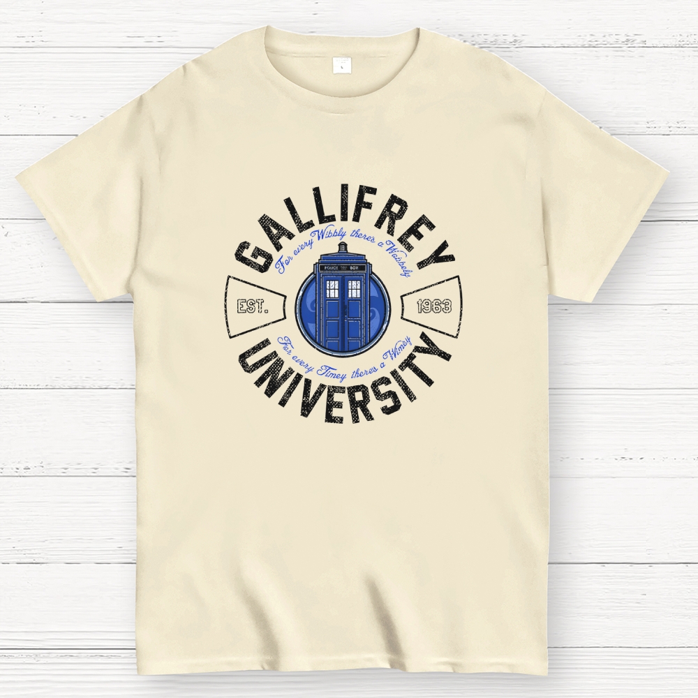 Gallifrey University Geek T-Shirt