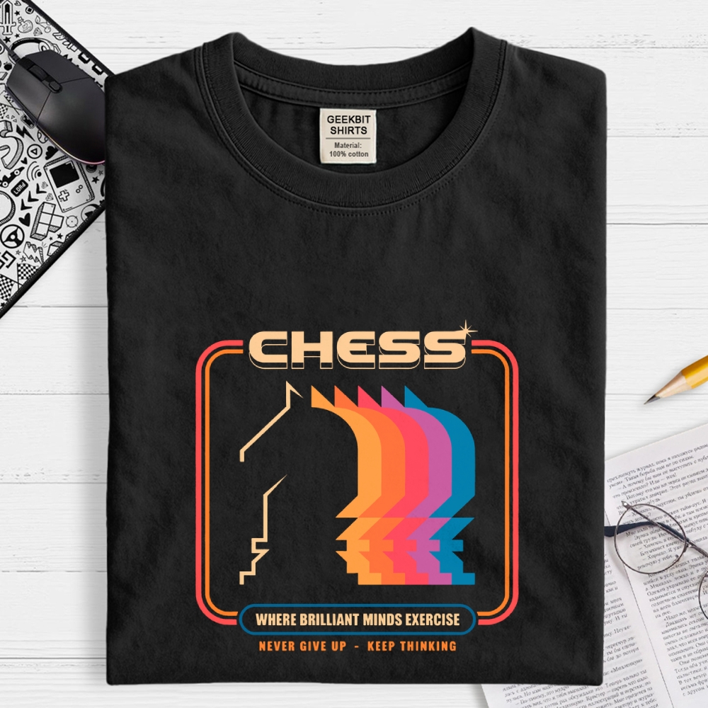 Chess - Brilliant Minds Geek T-Shirt