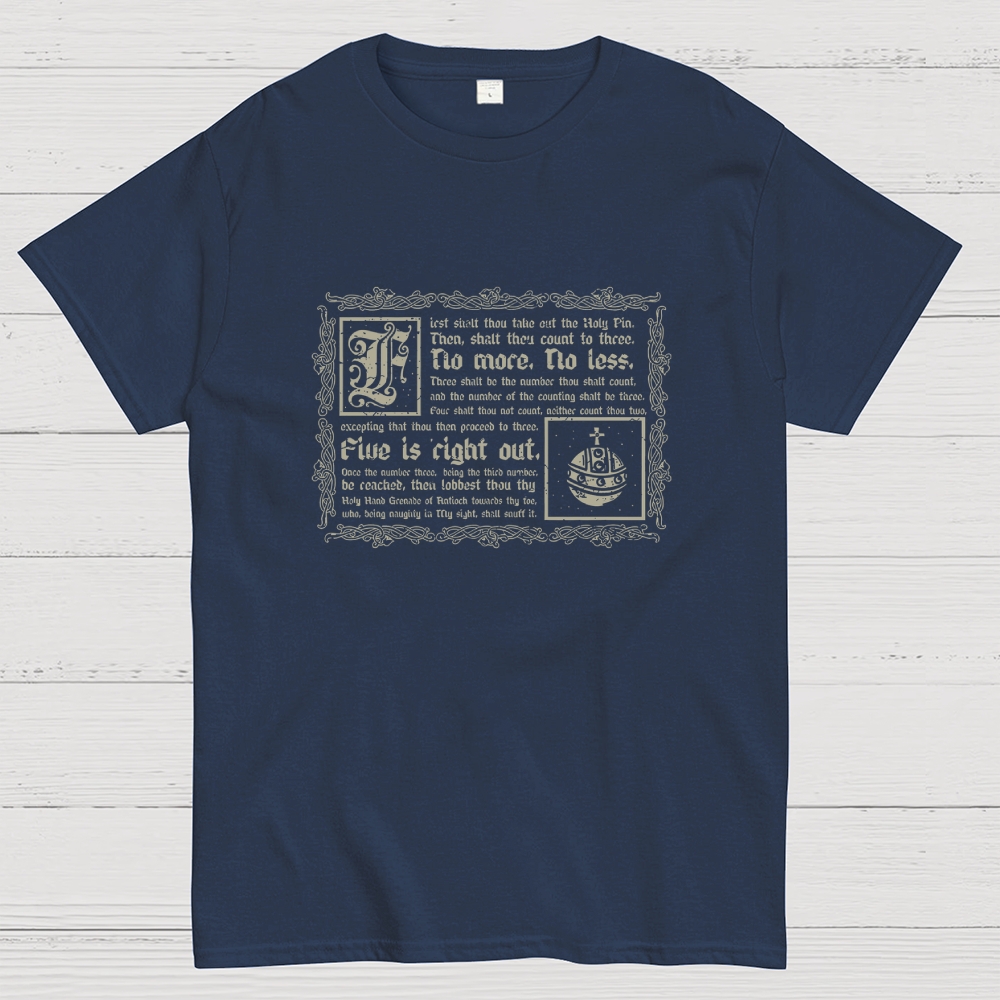 Consult the Book of Armaments Geek T-Shirt