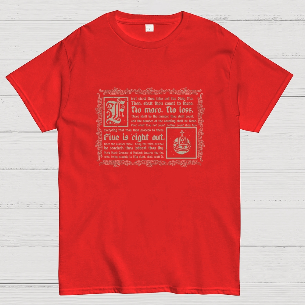 Consult the Book of Armaments Geek T-Shirt