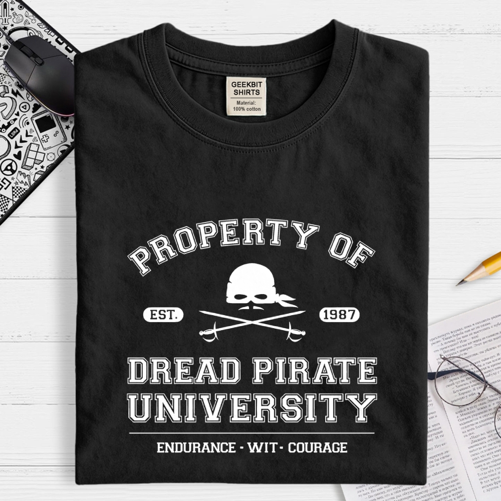 Dread Pirate University Geek T-Shirt