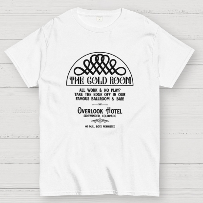 Gold Room Stephen King Horror Geek T-Shirt