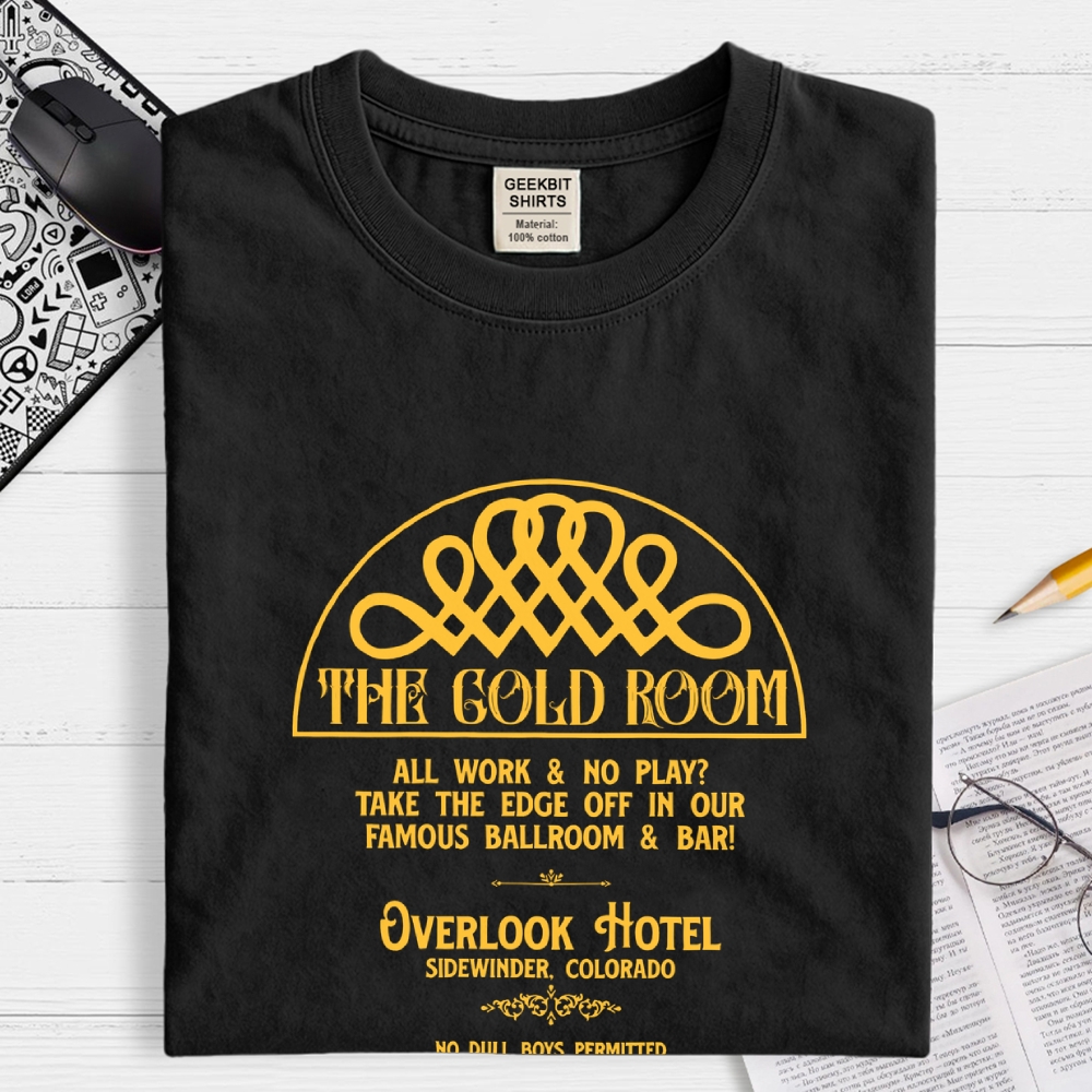 Gold Room Stephen King Horror Geek T-Shirt