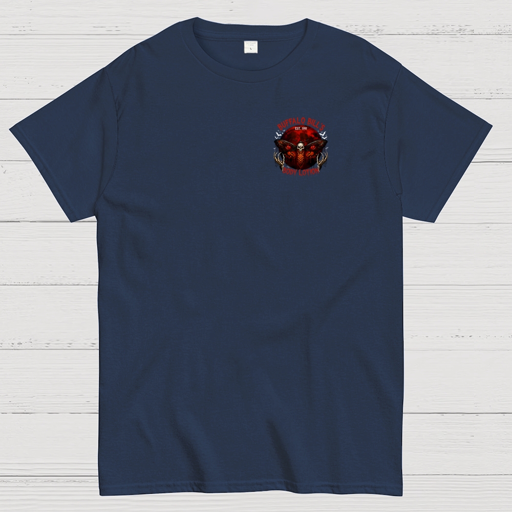 Buffalo Bill's Body Lotion Horror Halloween Front And Back Printing Geek T-Shirt