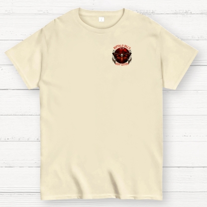 Buffalo Bill's Body Lotion Horror Halloween Front And Back Printing Geek T-Shirt