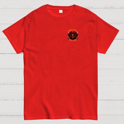 Buffalo Bill's Body Lotion Horror Halloween Front And Back Printing Geek T-Shirt