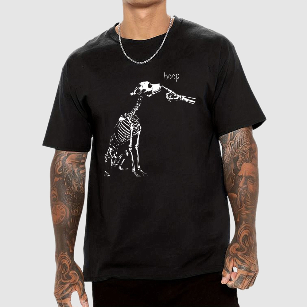 Dog Skeleton Geek T-Shirt