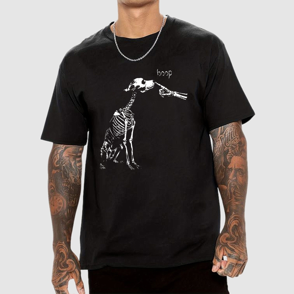 Dog Skeleton Geek T-Shirt