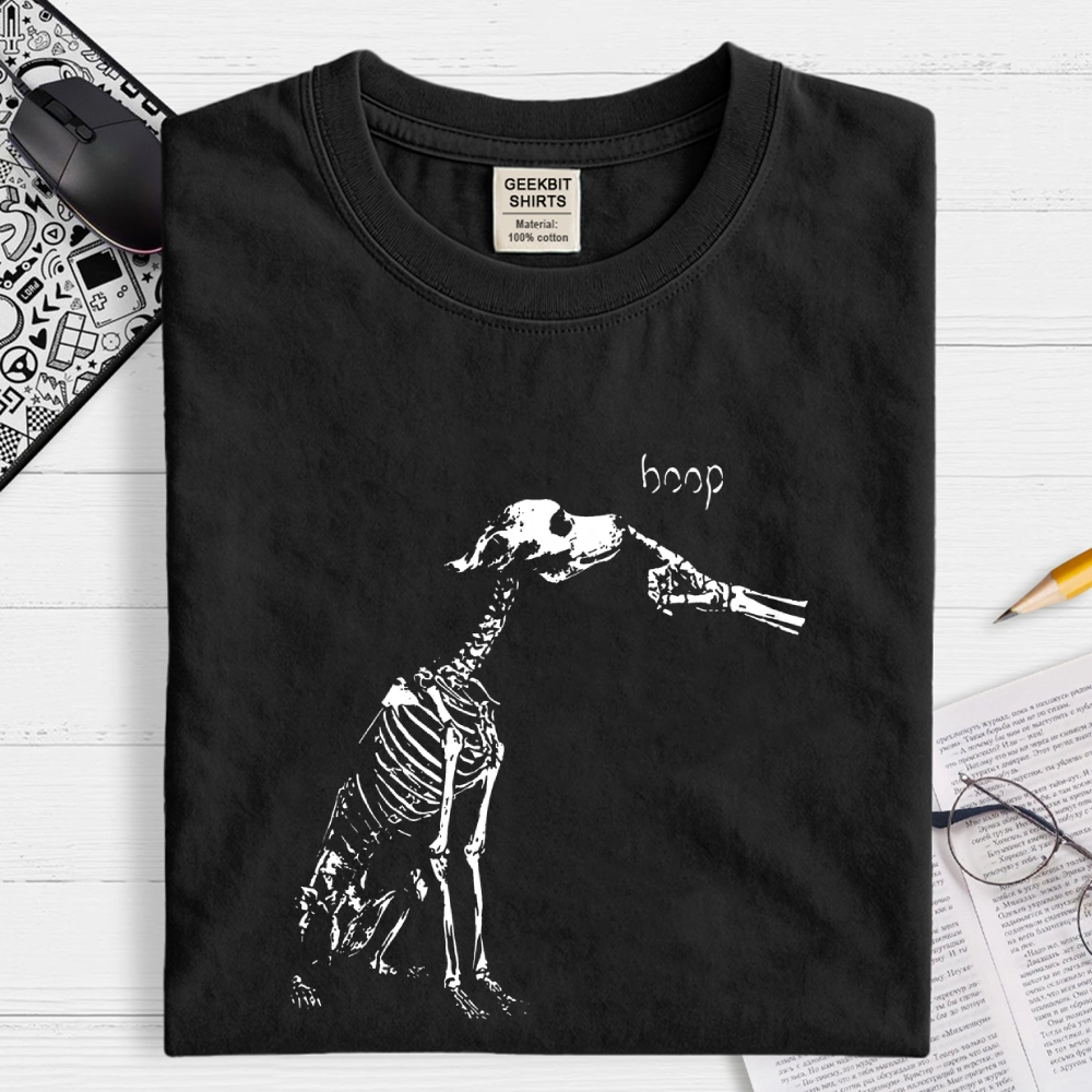 Dog Skeleton Geek T-Shirt