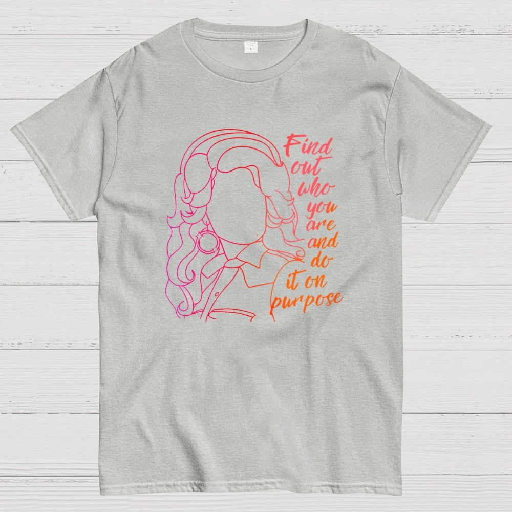Find out who you are and do it on purpose Geek T-Shirt