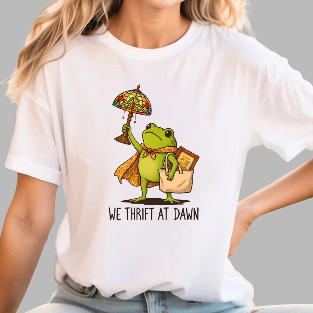 We Thrift At Dawn Geek T-Shirt