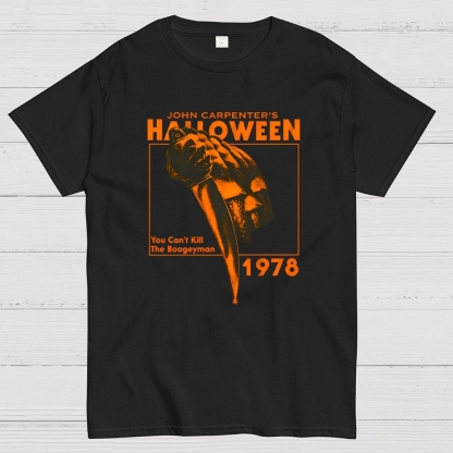 Can't Kill The Boogeyman Halloween Geek T-Shirt