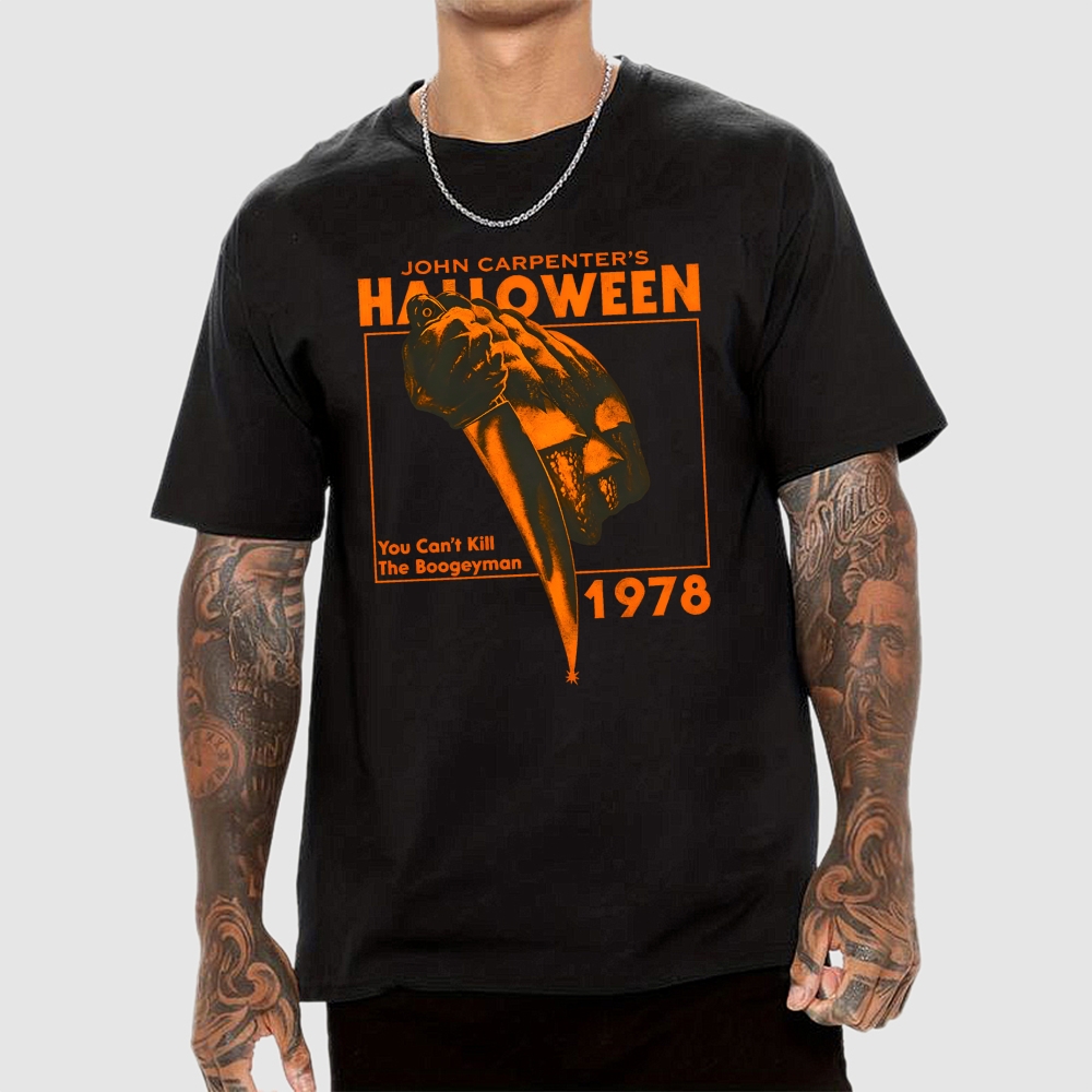 Can't Kill The Boogeyman Halloween Geek T-Shirt