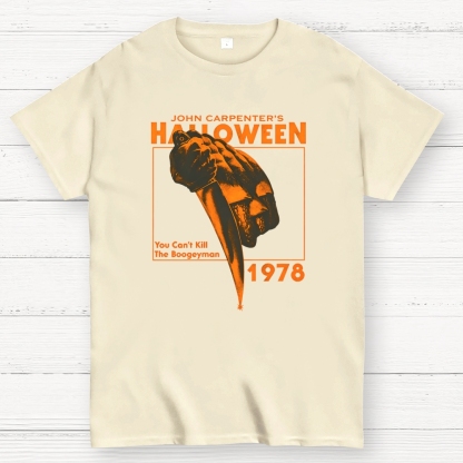 Can't Kill The Boogeyman Halloween Geek T-Shirt