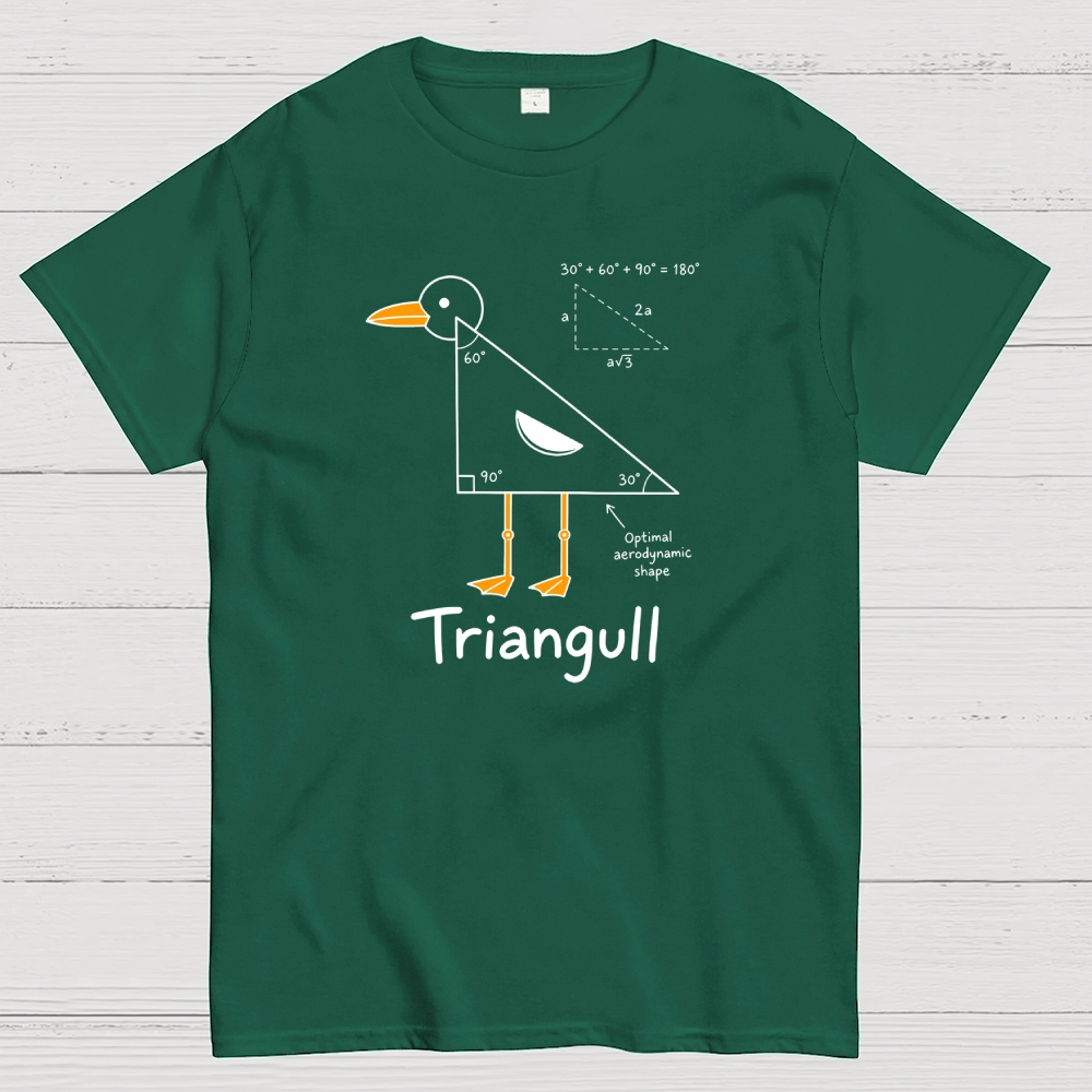 Triangull Geometry Seagull Geek T-Shirt