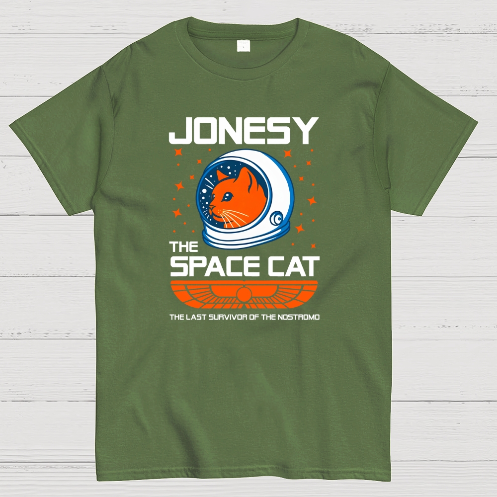 Jonesy The Space Cat The Last Surviving Geek T-Shirt