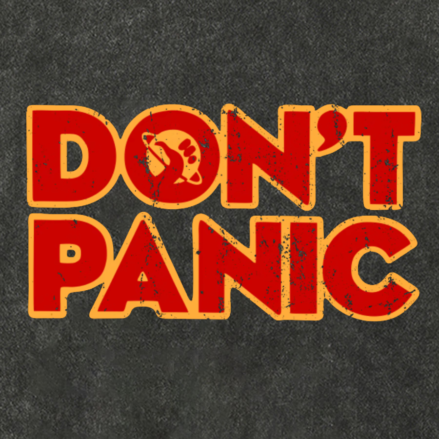 Dont Panic Cotton Hat