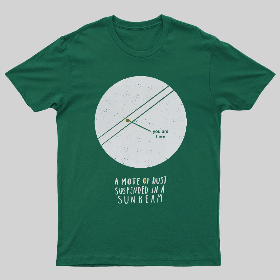 Pale Blue Dot Mote of Dust Space & Astronomy Geeky T-Shirt