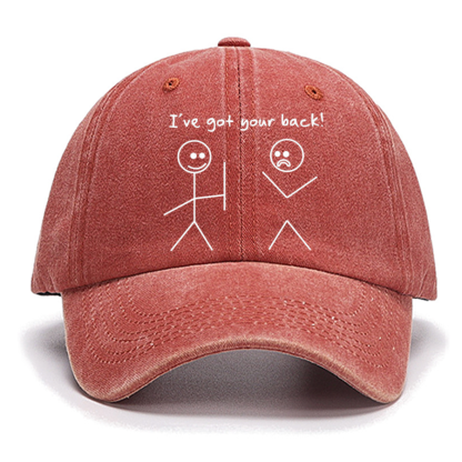 I Got Your Back Stick friendship novelty irony funny Cotton Hat