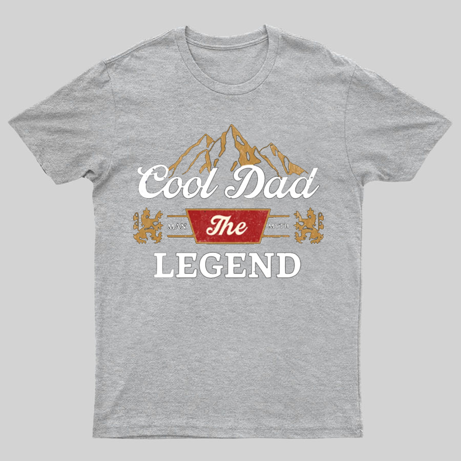 Cool Dad The Legend Geeky T-Shirt