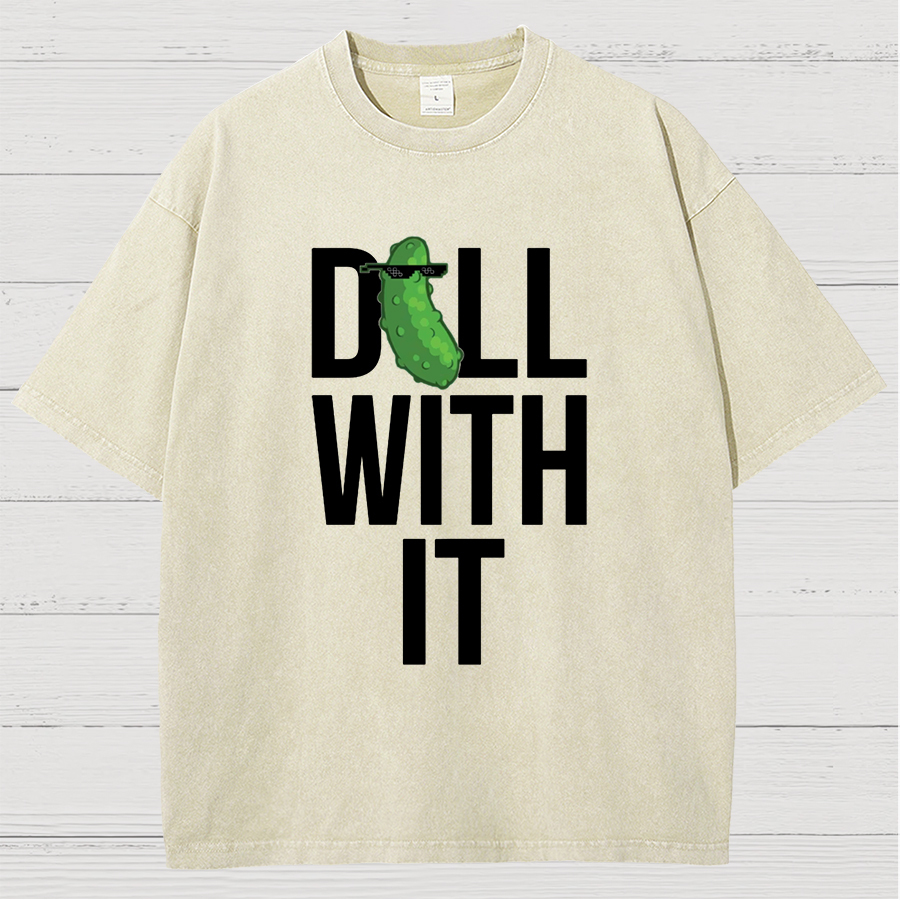 Dill With It Vintage Distressed T-shirt
