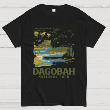 Dagobah National Park Geeky T-Shirt