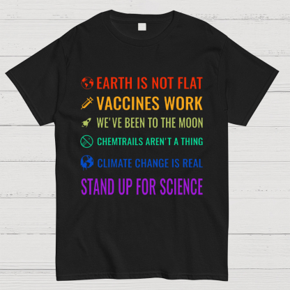 Stand Up For Science! Geeky T-Shirt