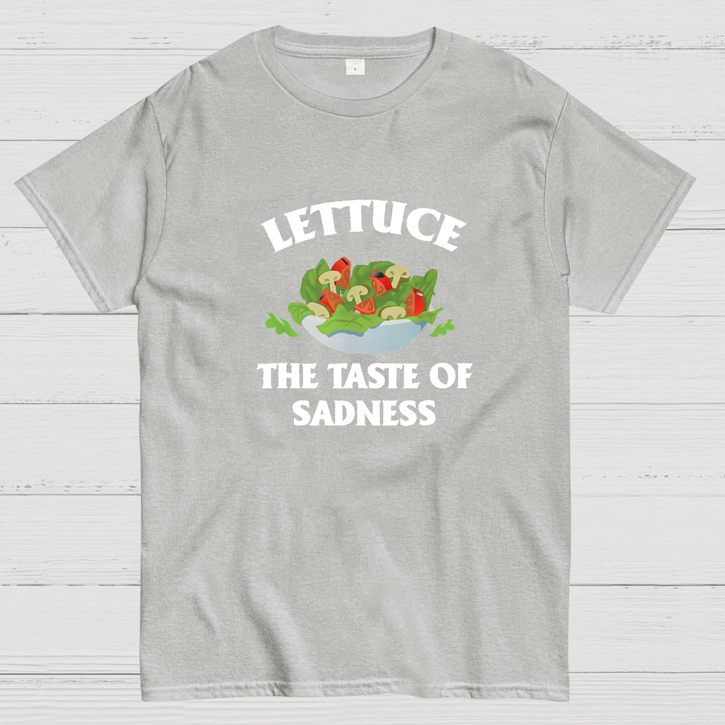 Lettuce The Taste Of Sadness Geeky T-Shirt