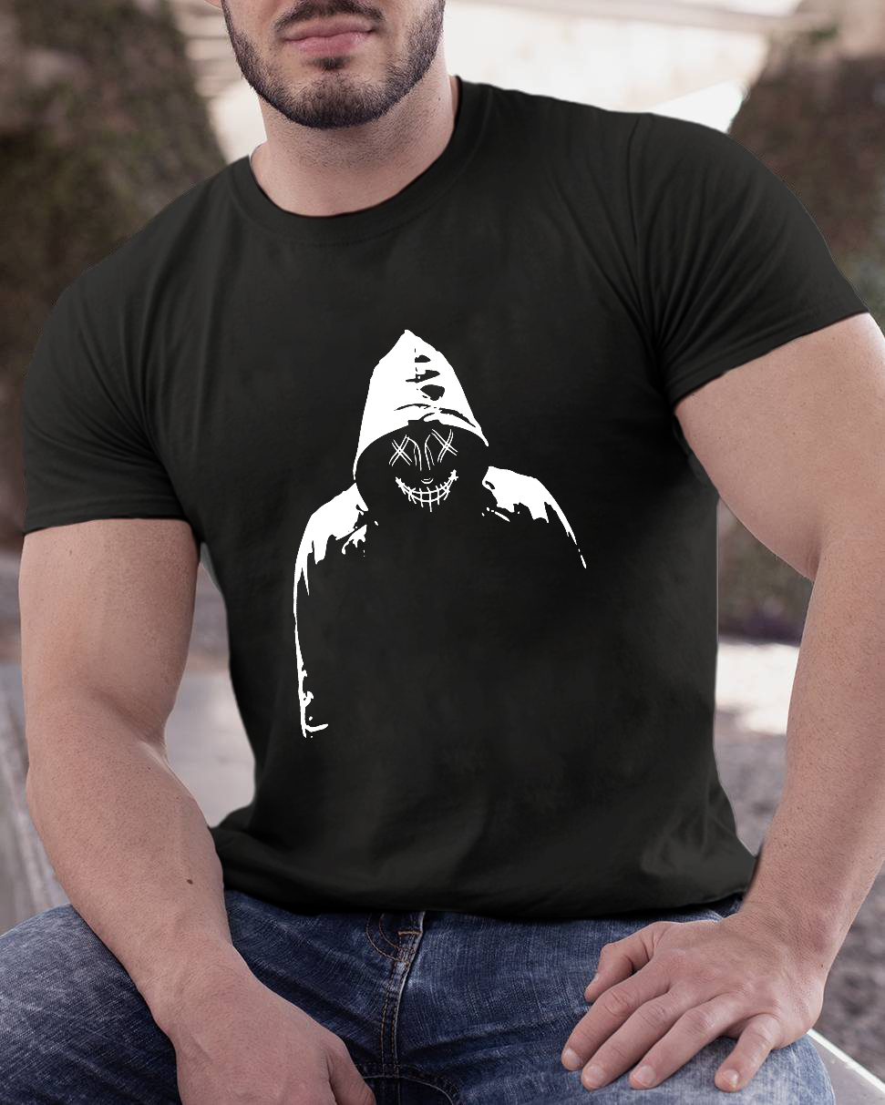 Hacker Silhouette Geeky T-Shirt