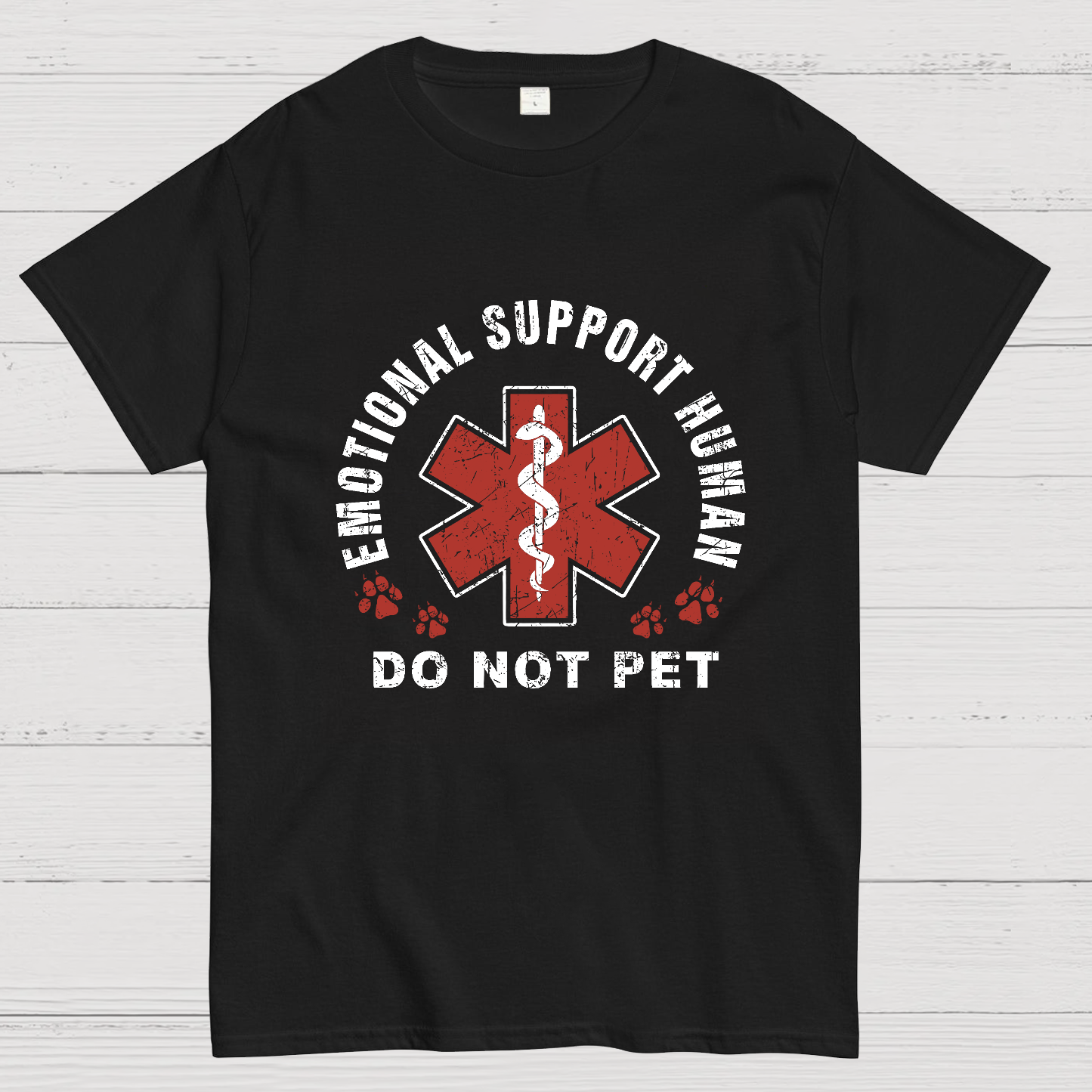 Emotional Support Human Geeky T-Shirt
