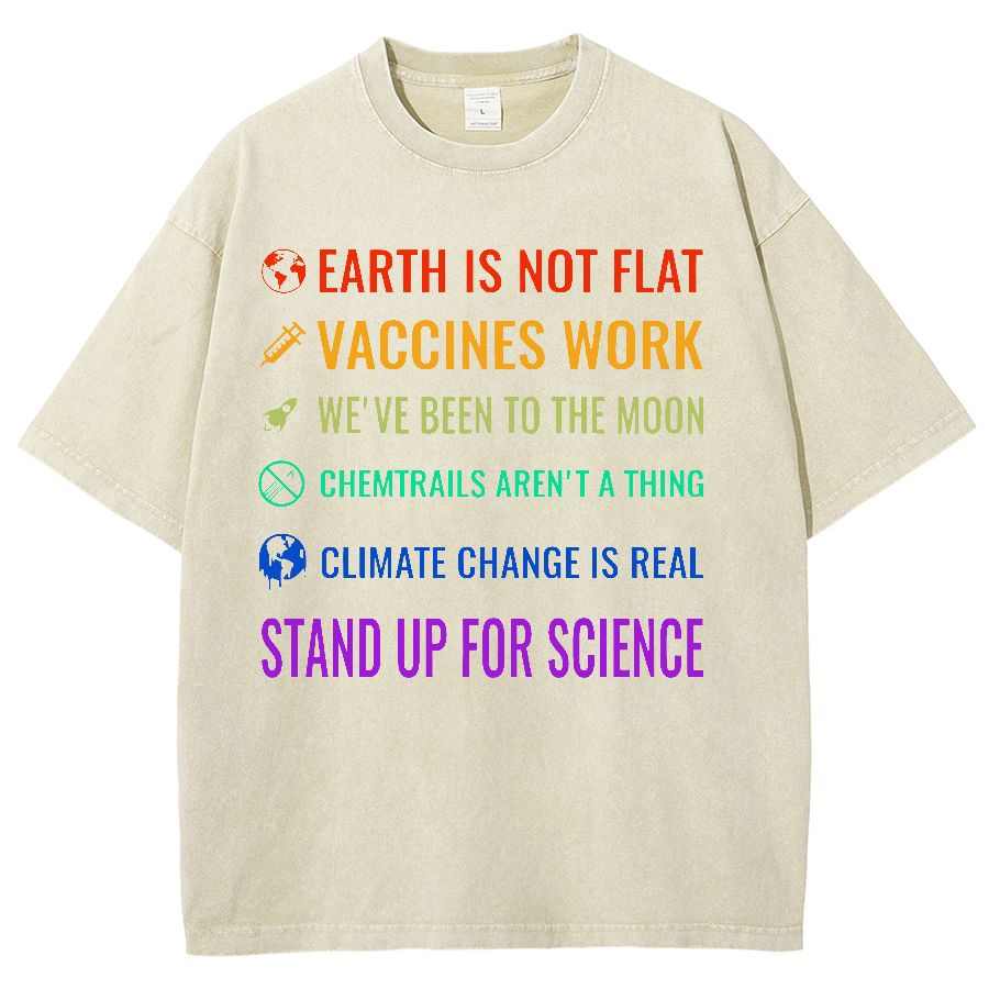 Stand Up For Science! Vintage Distressed T-shirt