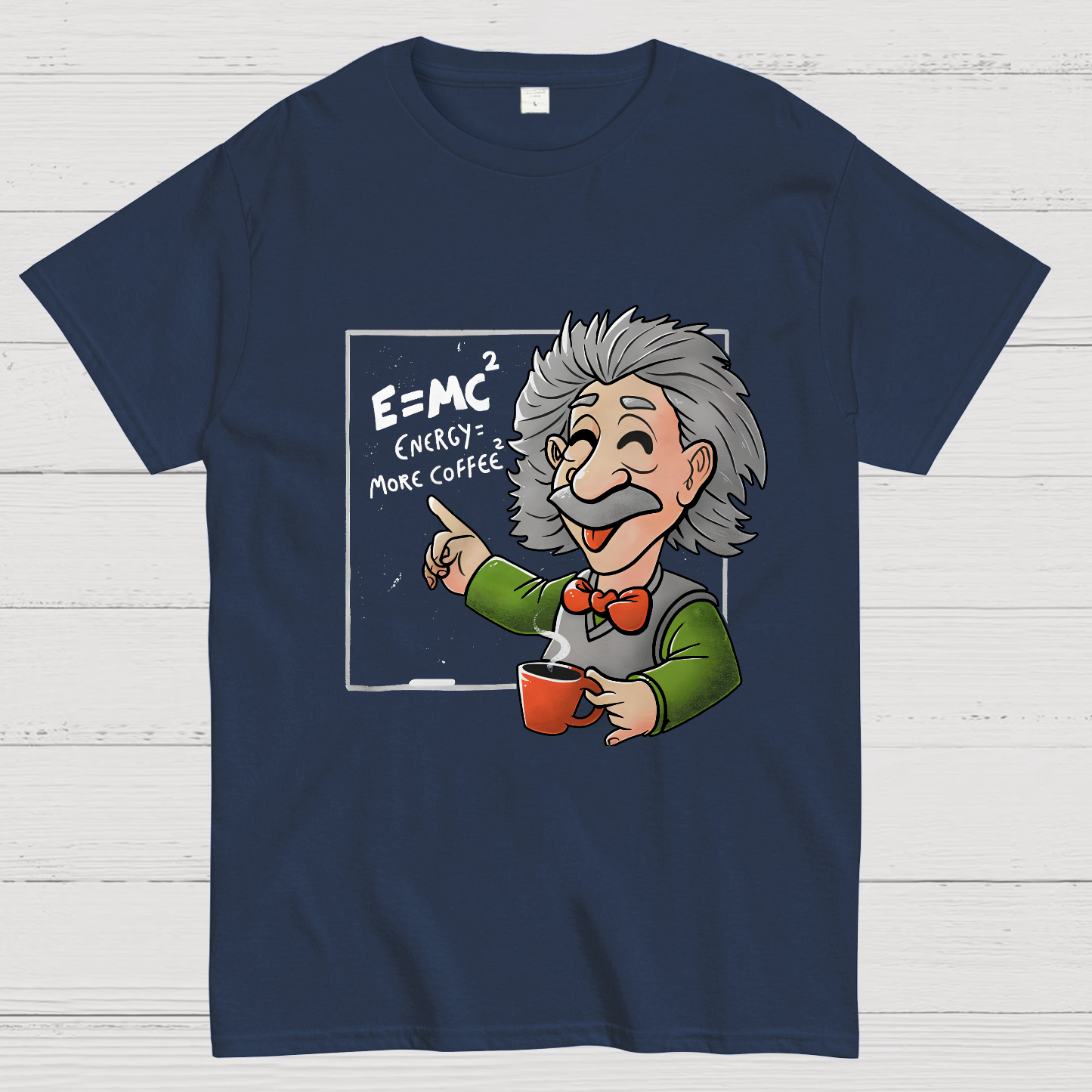 Energy More Coffee - Funny Nerd Einstein Theory Nerdy T-Shirt