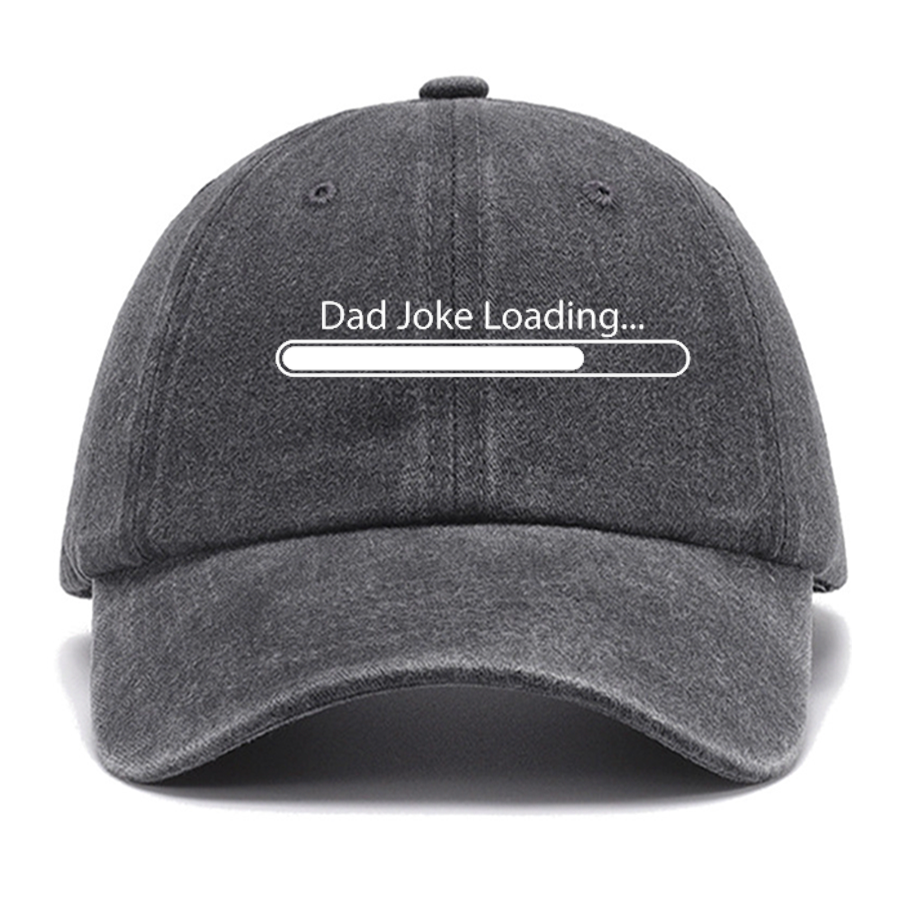 Dad Joke Loading Funny Dad Cotton Hat