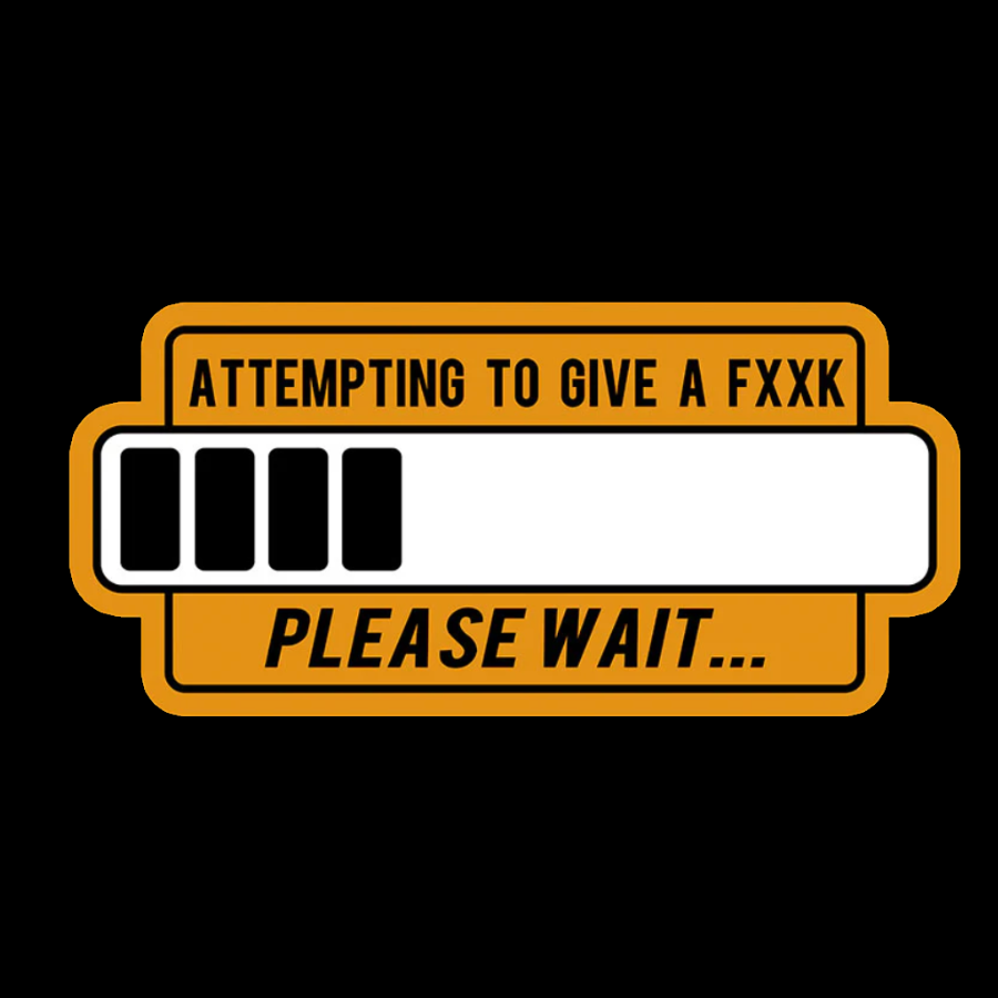 Trying to Give Please Wait Geeky T-Shirt