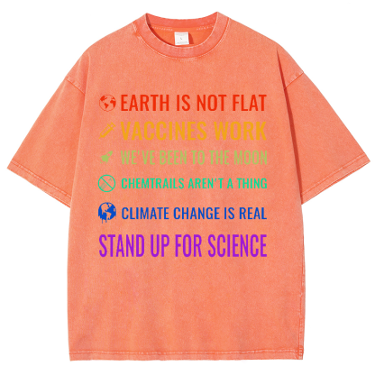 Stand Up For Science! Vintage Distressed T-shirt
