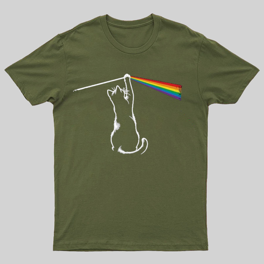 Funny Cat Geeky T-Shirt