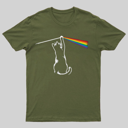 Funny Cat Geeky T-Shirt