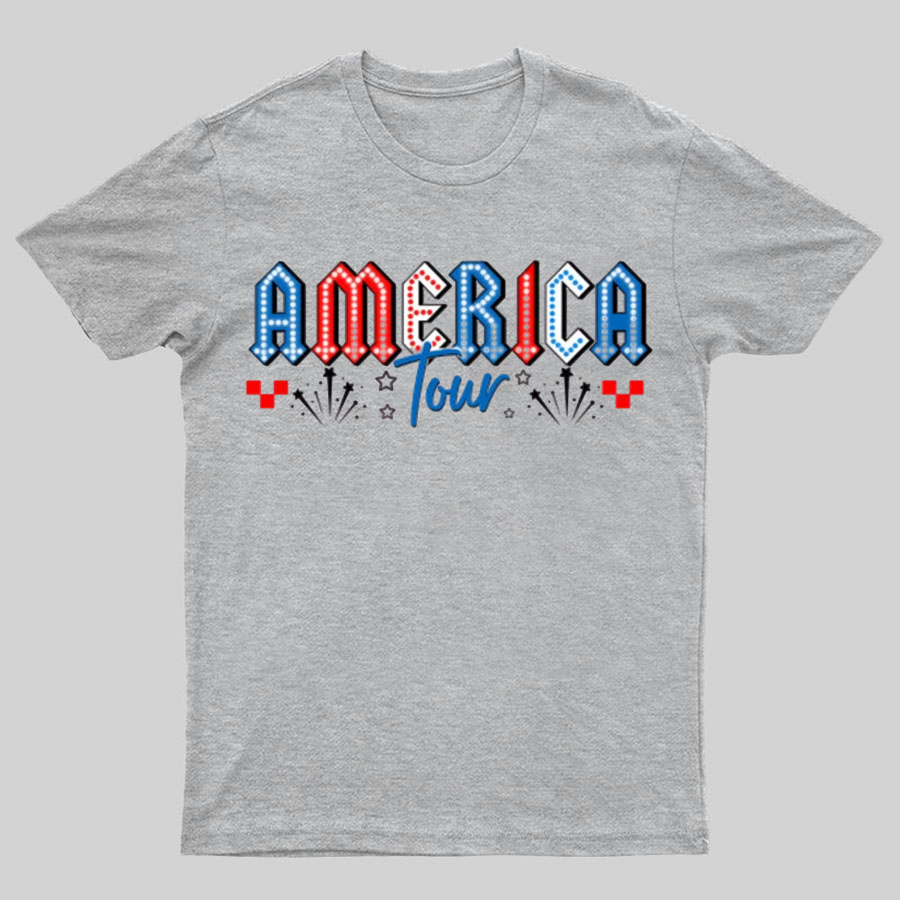 Retro America Tour 1776 Funny T-Shirt Gift