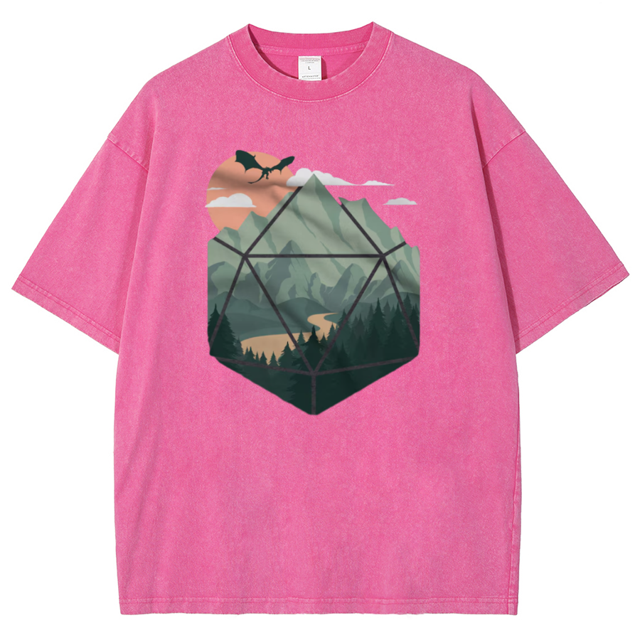 Dungeons and Dragons present Vintage Distressed T-shirt
