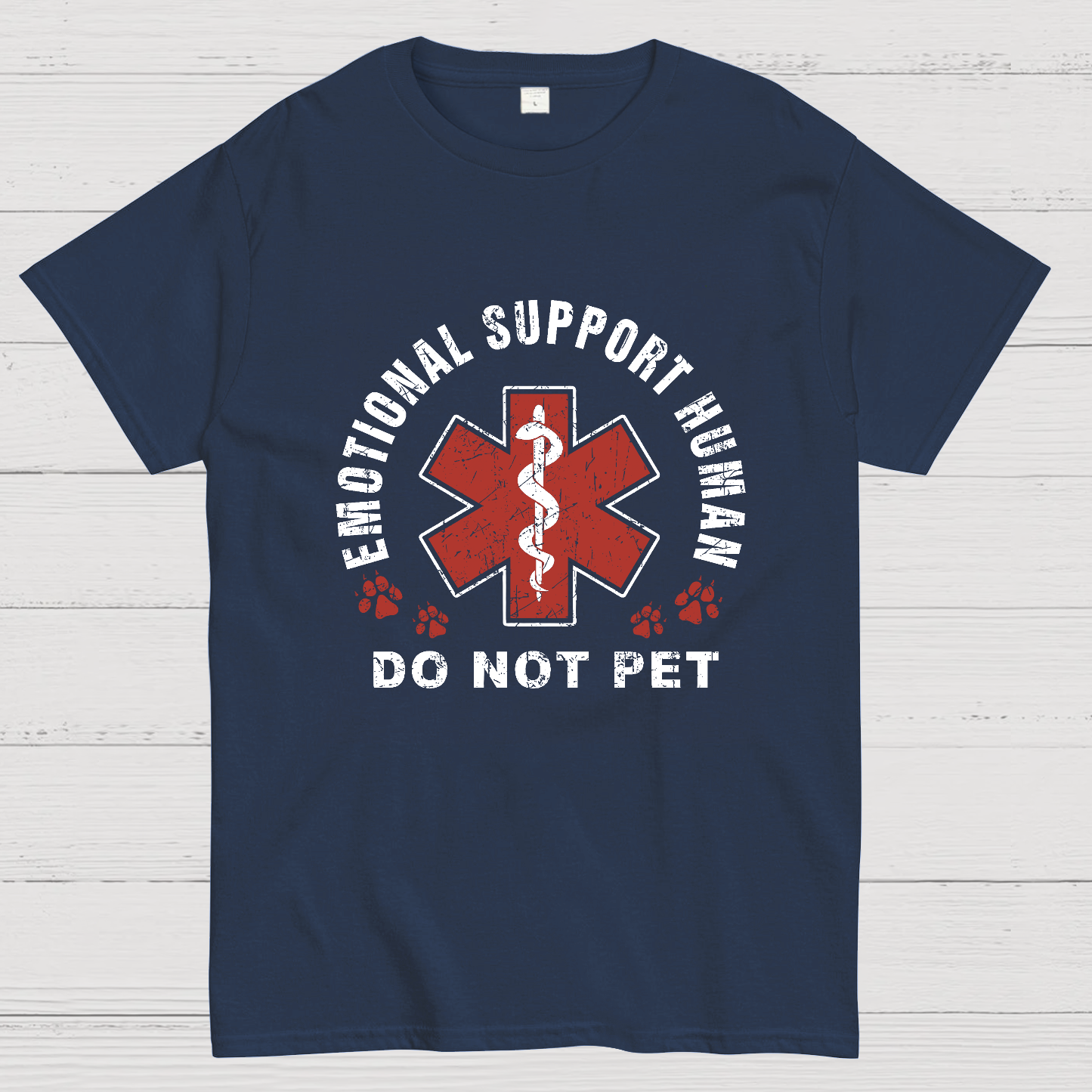Emotional Support Human Geeky T-Shirt