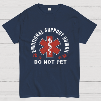Emotional Support Human Geeky T-Shirt