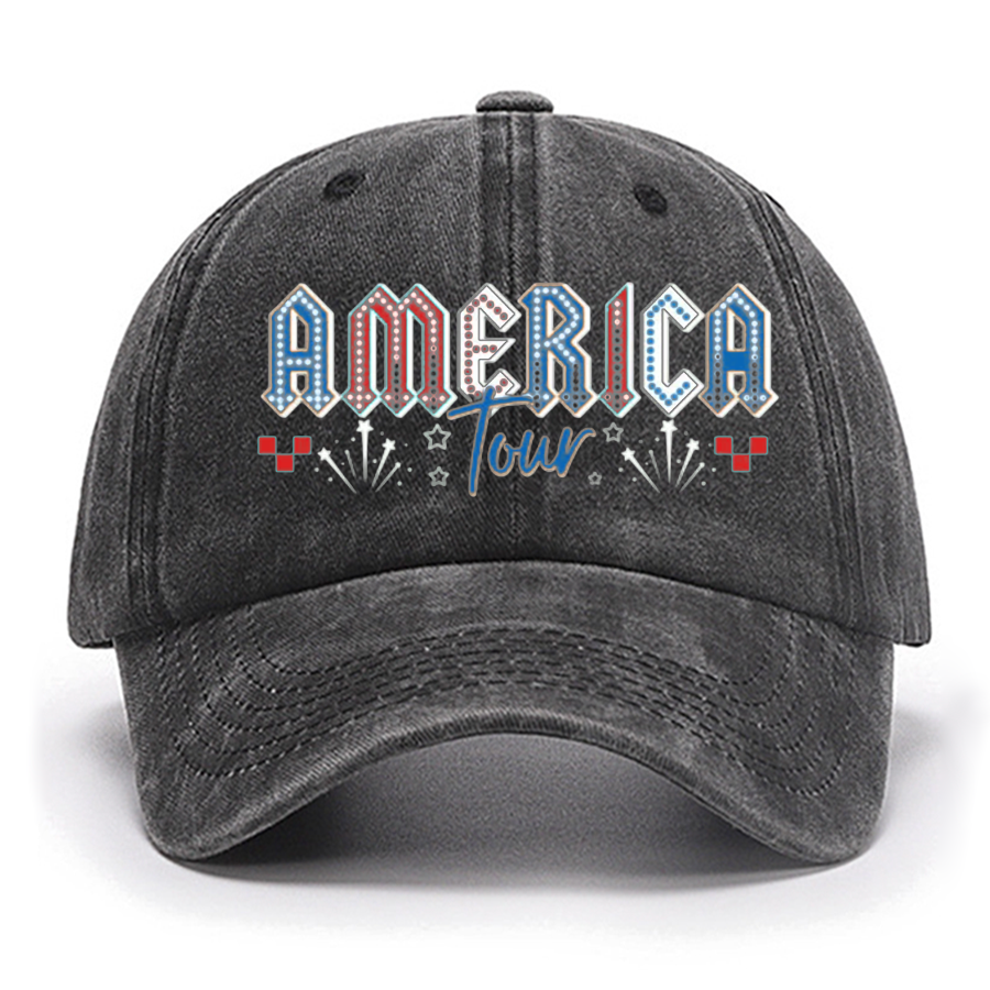Retro America Tour 1776 Cotton Hat