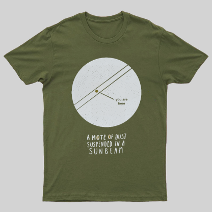 Pale Blue Dot  Mote of Dust  Space & Astronomy Geeky T-Shirt