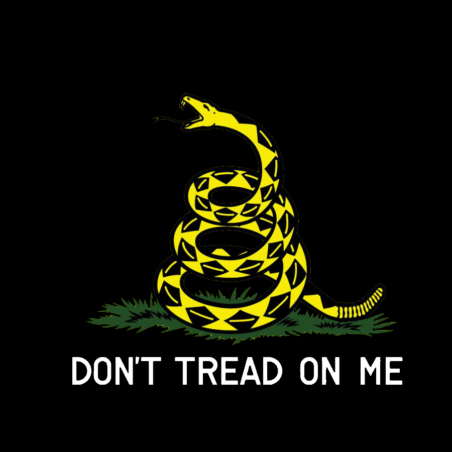Don't Tread On Me Geeky T-Shirt