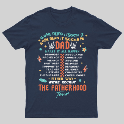 Fatherhood Tour，Best Dad Ever，Father's Day Gift