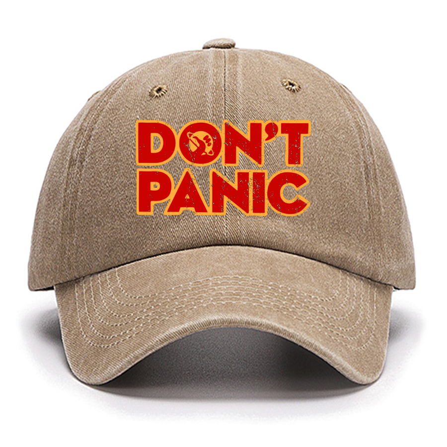Dont Panic Cotton Hat